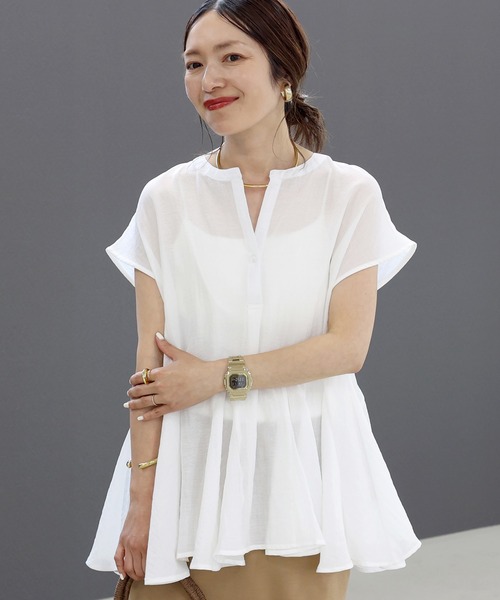 Скиппер пеплум френч блуз — Peplum French blouse