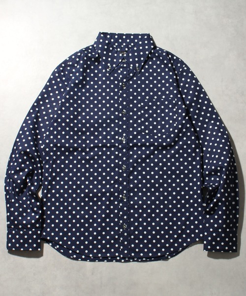 Made in Japan Broadcloth Button‑down long sleeve shirt — длинная рубашка‑тренч (японское производство)