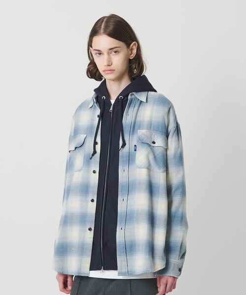 NICE WEATHER — рабочая рубашка‑Overshirt 'NICE WEATHER'