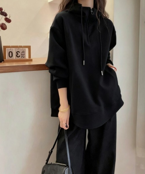 Half-zip pullover — куртка-пуловер half-zip с вентиляцией/стресс-фри тканью
