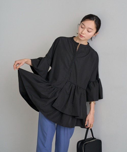 Ашме фрил шерт — асимметричная свободная рубашка (Ashime frill shirt)