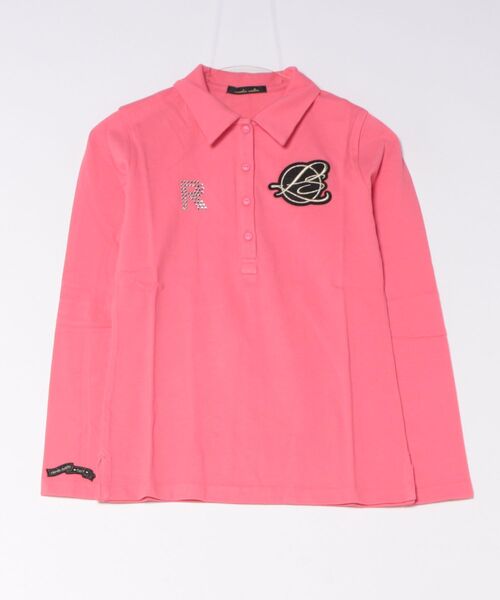 rienda suelta BASIC эмблема R L/S поло‑рубашка золотая печать